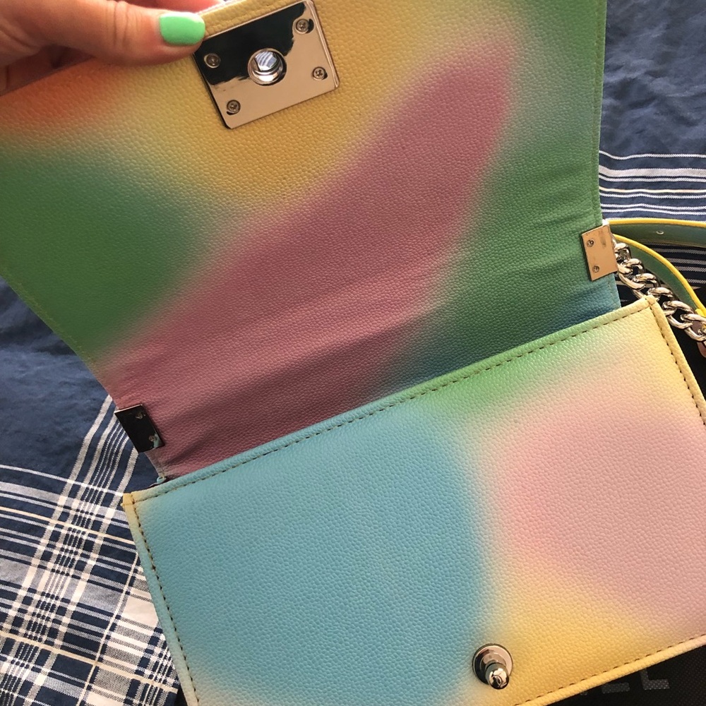 Designer style rainbow bag - Picture 5 of 6